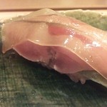 おけい鮨 - 昆布締めされた鯖 