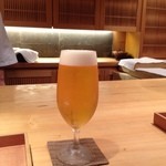 Shiorian Yamashiro - 肌理細やかな泡立ちで口あたりの良い生ビール。