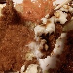 太田食堂 - 海老フライ断面