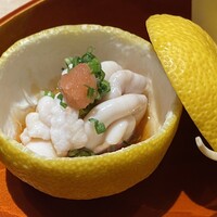寿司 はせ川 西麻布店 - 白子ぽん酢