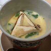 寿司 はせ川 西麻布店 - 松茸茶碗蒸し
