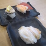 かっぱ寿司 - 石垣貝、牡蠣、海老、マグロ