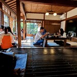 古民家で昼ごはん梅里 - 