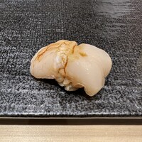 名古屋 栄 鮨 栄華 - 生ホタテ握り