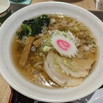 Sanosa Bisu Eria No Borisen Fu Doko To - 佐野ラーメン近景。