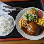 Orugan - 米沢牛手ごねハンバーグ180g。