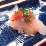 鮨 よし田 - かわはぎ