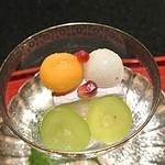 懐食　春慶　 - 紫芋のムース