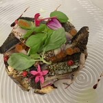 ラ・メゾンブランシュ - 秋刀魚と水茄子のサラダ仕立て