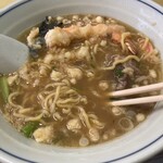 そば処 三徳 - 天ラーメン ¥870