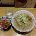 きたかた食堂 - 醤油＋大トロ漬丼