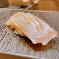 池袋 すし 福寿 - タイの昆布締め