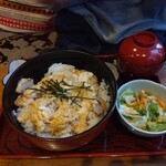 ヒルサイドテラス - 炙り鶏肉の親子丼