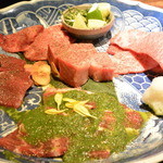 京やきにく 弘 - 2013/11　塩５種盛り