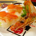 長崎港宝洋丸 - 頭まで見事に調理された生海老。これが驚愕の２３０円とは・・・・・・・