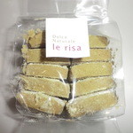 レリーサ - 抹茶と和三盆糖のクッキー  
                                  
                                