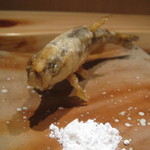 神保町 傳 - 本ししゃも揚げ
