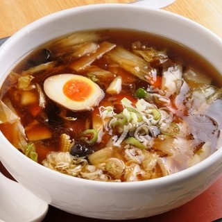 "Umani Ramen" full of delicious vegetables and soup