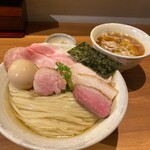 ジャパニーズ ラーメン 五感 - 特上醤油つけ麺1750円＋大盛200円