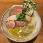 ジャパニーズ ラーメン 五感 - 特上塩らぁめん1700円