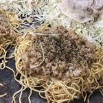 Okonomiyaki Hirano - 牛ガーリックめしに粗挽きペッパーたっぷり