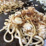 Okonomiyaki Hirano - ベビーホタテバター醤油ライス