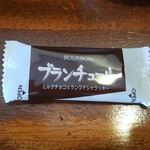 キッチン ブルー グローブ - お菓子のアップ