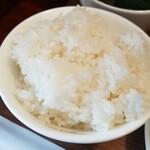 キッチン ブルー グローブ - ご飯大盛りのアップ