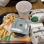 バーガーキング - ﾜﾀｼはスモーキーテリヤキバーガー 友達はワッパーなんちゃら
