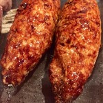 焼鳥 酉たけ - 締めは濃くてキレの良いタレをたっぷり纏った捏です