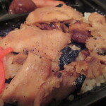 菅原屋 - 焼いた鶏肉に、甘辛いタレが合わさっておいしい