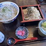 Toudai Udon - しらす丼定食 ざる蕎麦