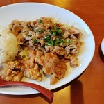 獅子林 - 料理写真:上豚ライス￥1,000。優しい味わい。