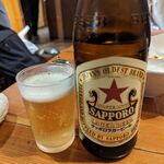 川崎っ子居酒屋 とりとんくん - 瓶ビール 605円