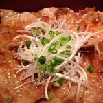 平田牧場遊 - 金華豚の豚重(1500円)