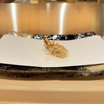 天婦羅くすのき - 車海老の頭