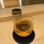 天婦羅くすのき - 黒豆茶