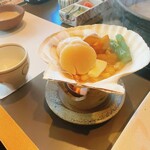 しゃぶしゃぶ・日本料理 木曽路 - ホタテバター焼き