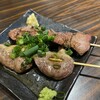 炙りま専科 - レバテキ170円
はつテキ140円