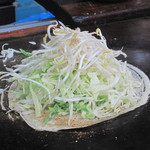 モクモク - 焼いてるところ