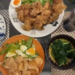 鳥鍈 - 唐揚げをレモンサワーで