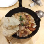 トラットリア グランドゥーカ - ひよこ豆の煮物