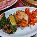 十条 はやし - キムチ盛合せ