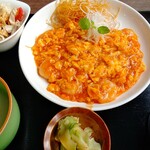 中国料理CHUKA勇翔 - 1200円 エビと卵のチリソース煮