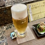 Suehiro - 生ビールはアサヒの熟撰