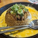 とんこつ愛があふれてる ラーメン とりこ - 鉄板チャーハン