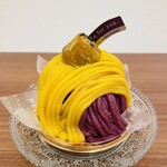 シャトレーゼ - 料理写真:金時芋と紫芋のモンブラン