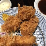 和幸 シャポー本八幡店 - かき盛り合わせ御飯