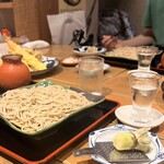 自家製麺十割そばと地酒 あけぼのや - 