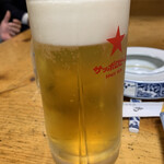 Torisei - ビール1杯目